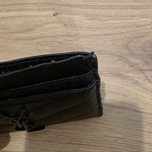 Saint Laurent Black Card Holder - Picture 6 of 7